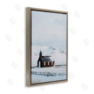 Jade Sharp Photo | Icelandic Church Snowscape
