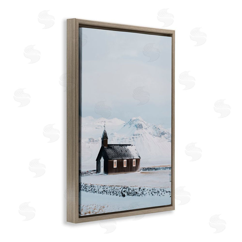 Jade Sharp Photo | Icelandic Church Snowscape