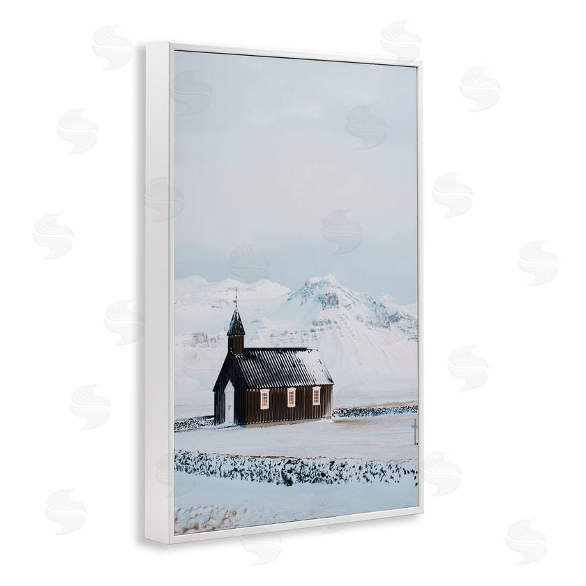 Jade Sharp Photo | Icelandic Church Snowscape