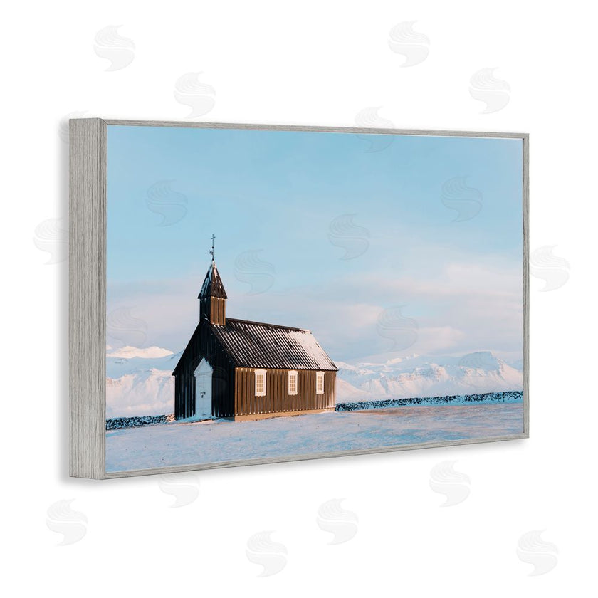 Jade Sharp Photo | Church on Vast Snowscape