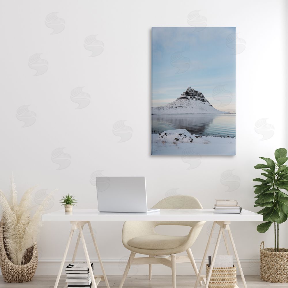 Jade Sharp Photo Scenic Iceland Peninsula Printed Wall Art in Room