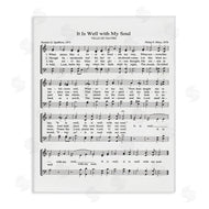 Lettered and Lined | Well With My Soul Sheet Music