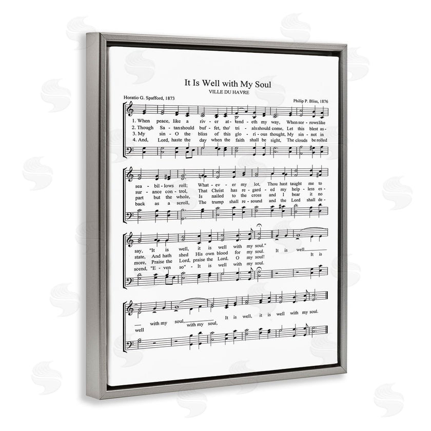 Lettered and Lined | Well With My Soul Sheet Music