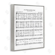 Lettered and Lined | Well With My Soul Sheet Music