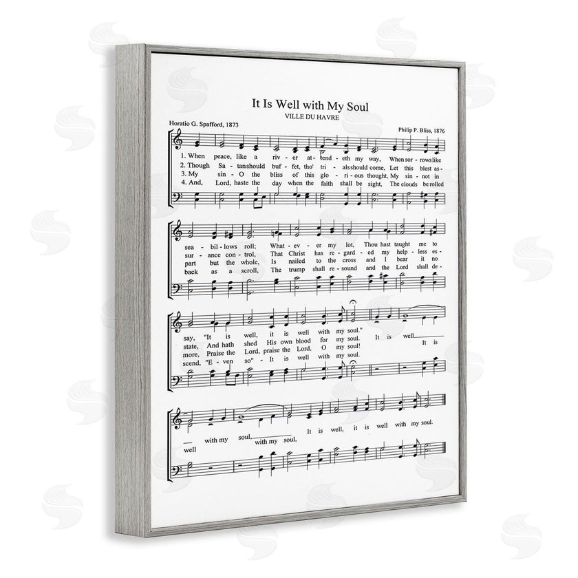 Lettered and Lined | Well With My Soul Sheet Music