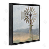 Kimberly Allen | Neutral Blue Windmill Breeze