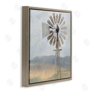Kimberly Allen | Neutral Blue Windmill Breeze