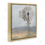 Kimberly Allen | Neutral Blue Windmill Breeze