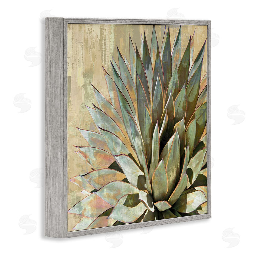 Lindsay Benson | Green Succulent Agave Leaves