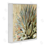Lindsay Benson | Green Succulent Agave Leaves