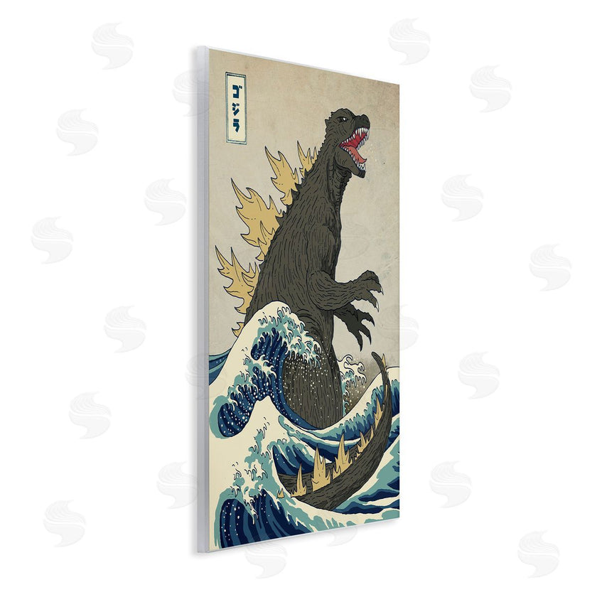 Michael Buxton | Nautical Godzilla Eastern Style Illustration