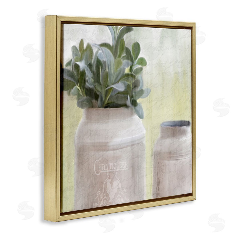 Kimberly Allen | Farmhouse Mill Can with Greenery