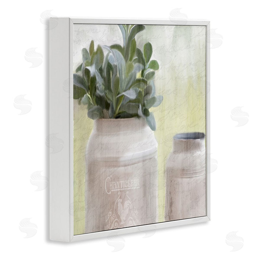 Kimberly Allen | Farmhouse Mill Can with Greenery