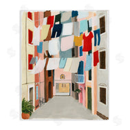 Grace Popp | Laundry Clothesline Between Apartments