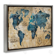 Art Licensing Studio | Vintage Abstract World Map Design