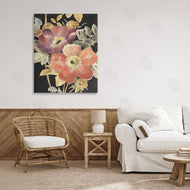 Lanie Loreth | Vintage Flower Pair on Dark