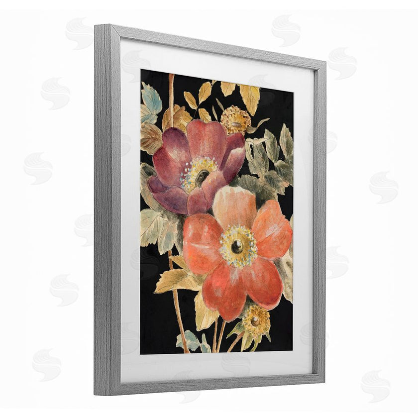 Lanie Loreth | Vintage Flower Pair on Dark