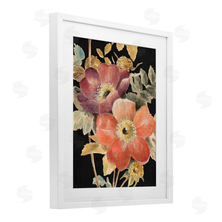 Lanie Loreth | Vintage Flower Pair on Dark