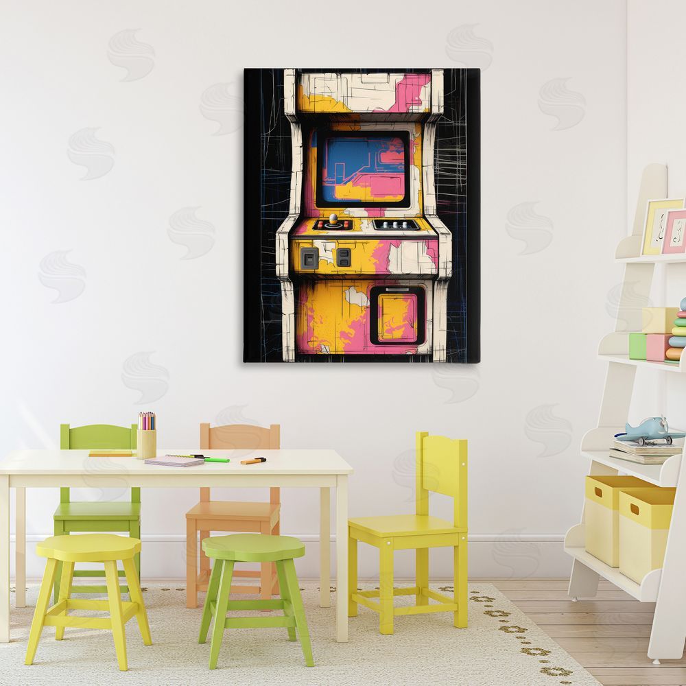 Lazar Studio Retro Joystick Journeys Canvas Art on Wall