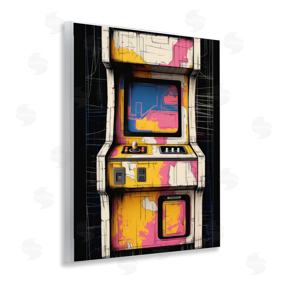 Lazar Studio Retro Joystick Journeys Wall Plaque Art Print