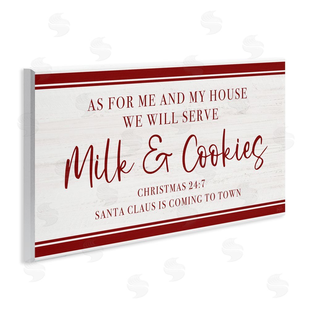Natalie Carpentieri We Will Serve Milk & Cookies Wall Plaque Art Print