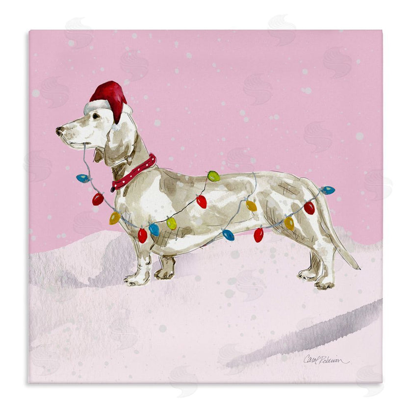 Carol Robinson | Christmas Lights Dachshund