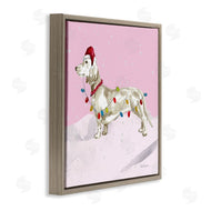 Carol Robinson | Christmas Lights Dachshund