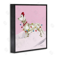 Carol Robinson | Christmas Lights Dachshund