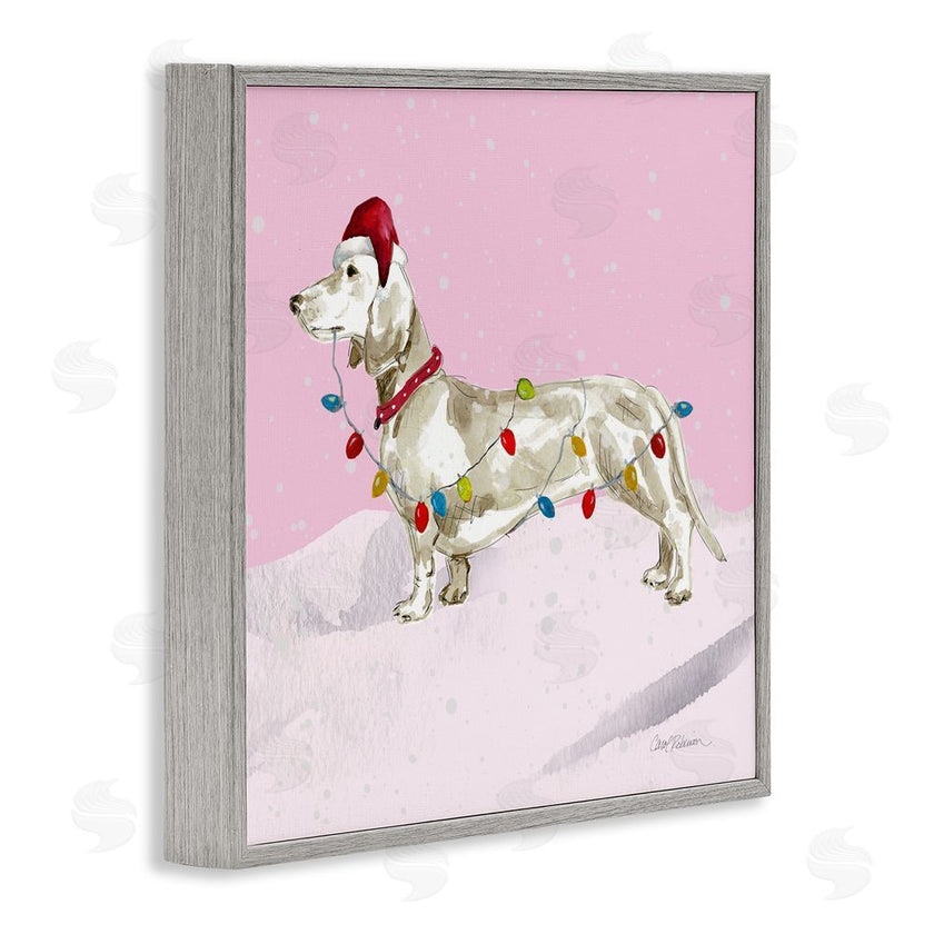 Carol Robinson | Christmas Lights Dachshund