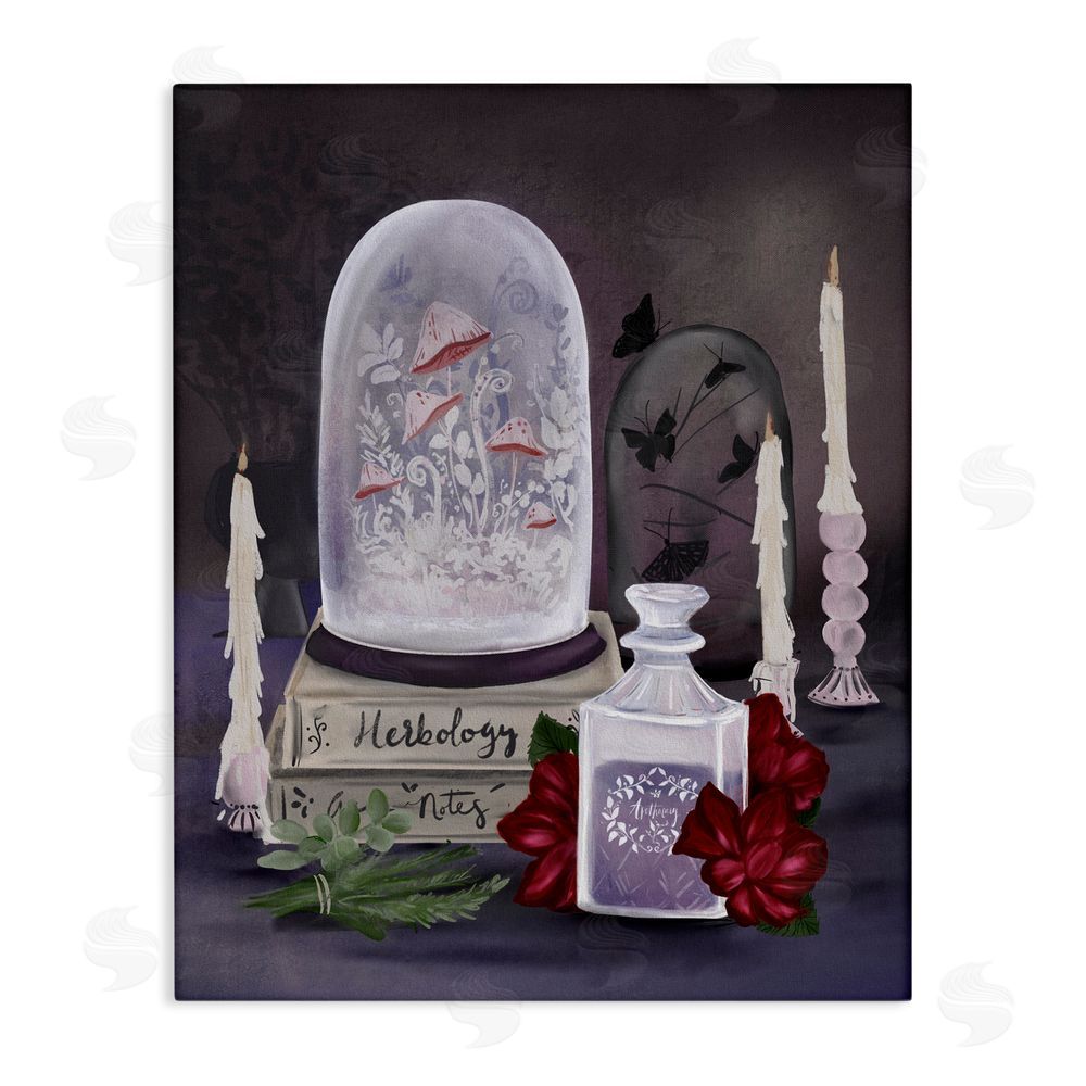Adonna Ebrahimi Spooky Apothecary Vibes Canvas Wall Art Print