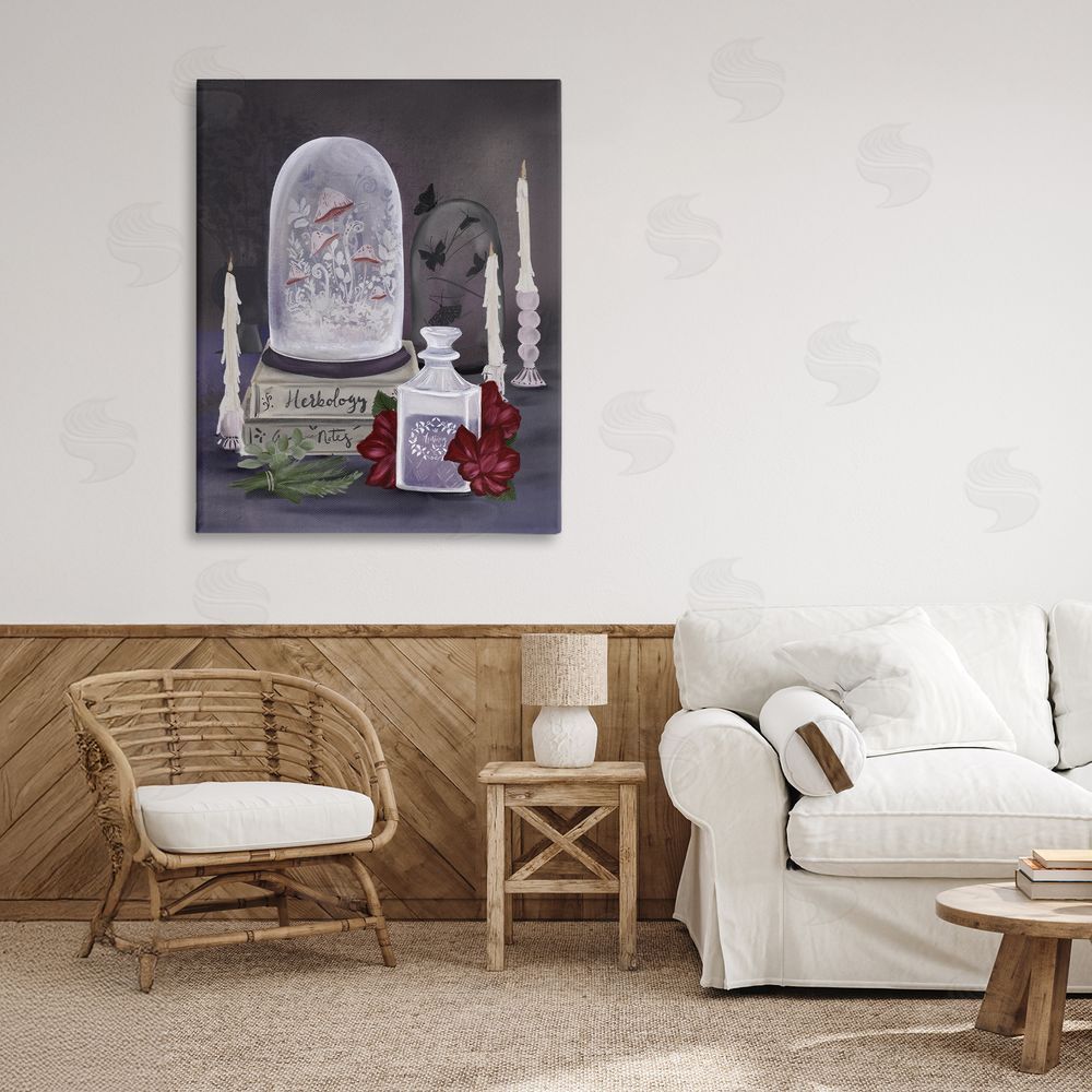 Adonna Ebrahimi Spooky Apothecary Vibes Canvas Art on Wall