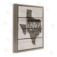 Stupell Studio | Texas Rustic Typography Map
