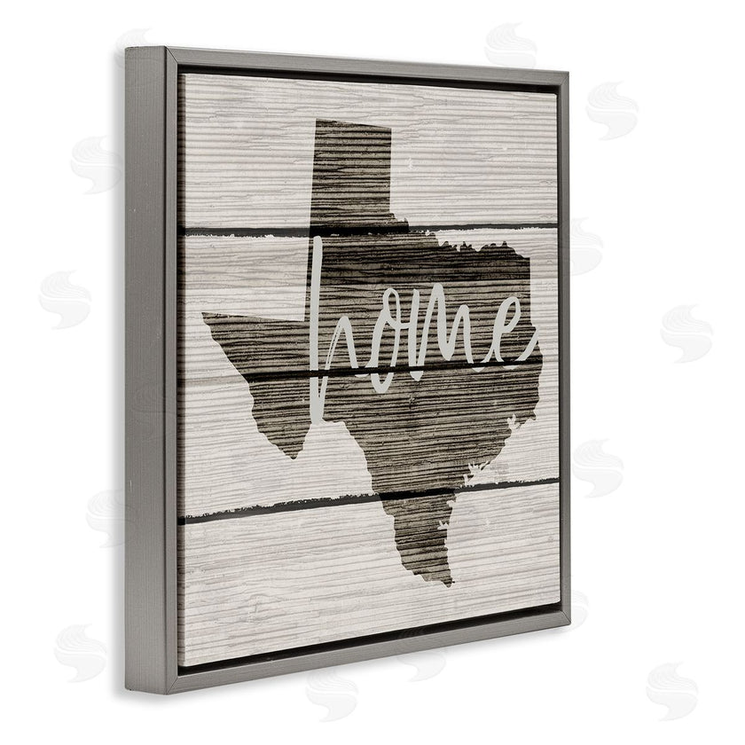 Stupell Studio | Texas Rustic Typography Map