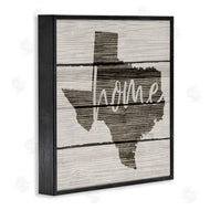 Stupell Studio | Texas Rustic Typography Map