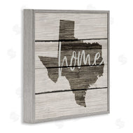 Stupell Studio | Texas Rustic Typography Map
