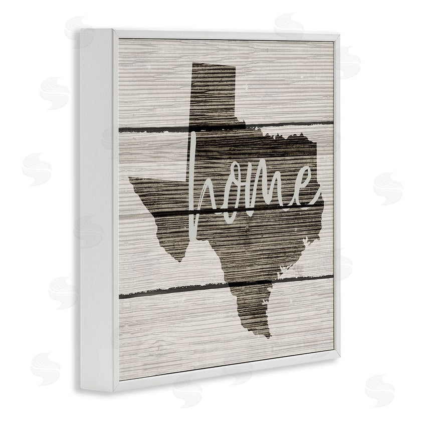 Stupell Studio | Texas Rustic Typography Map