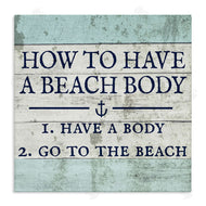 Stupell Studio | Sassy Beach Body Steps