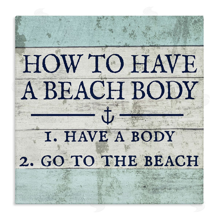 Stupell Studio | Sassy Beach Body Steps