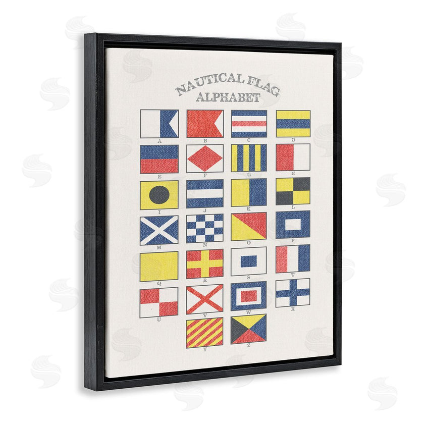 Stupell Studio | Nautical Flag Alphabet