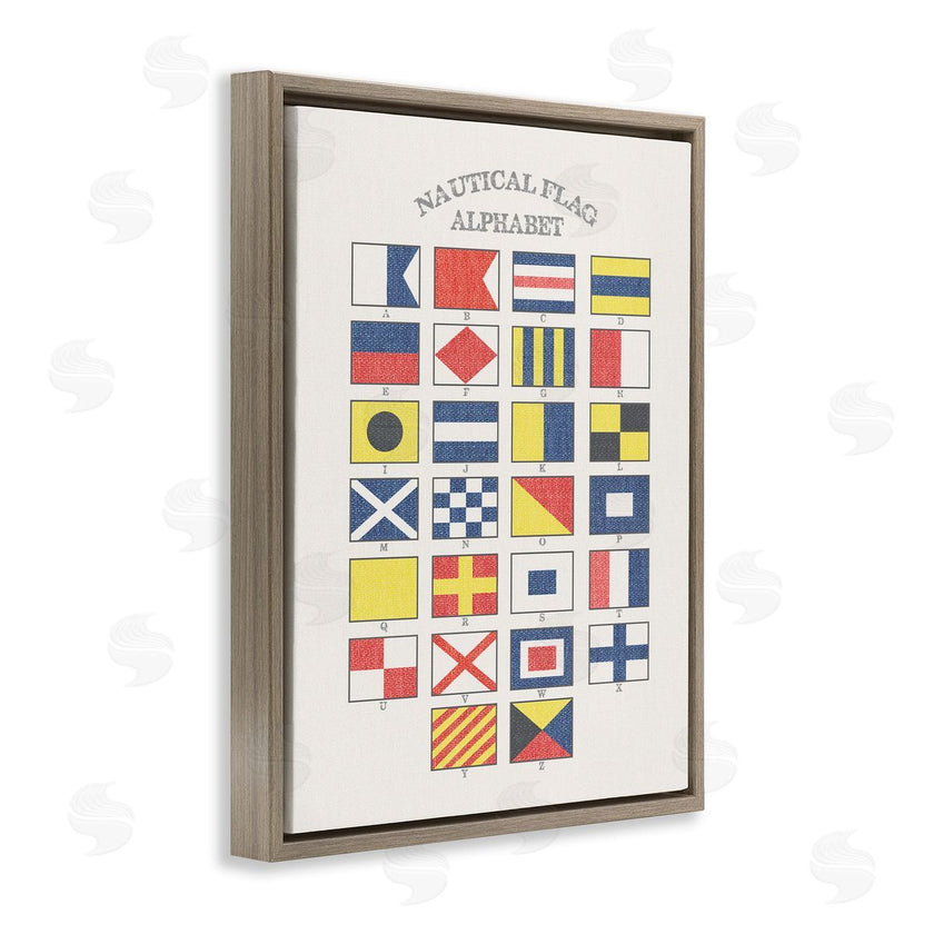 Stupell Studio | Nautical Flag Alphabet