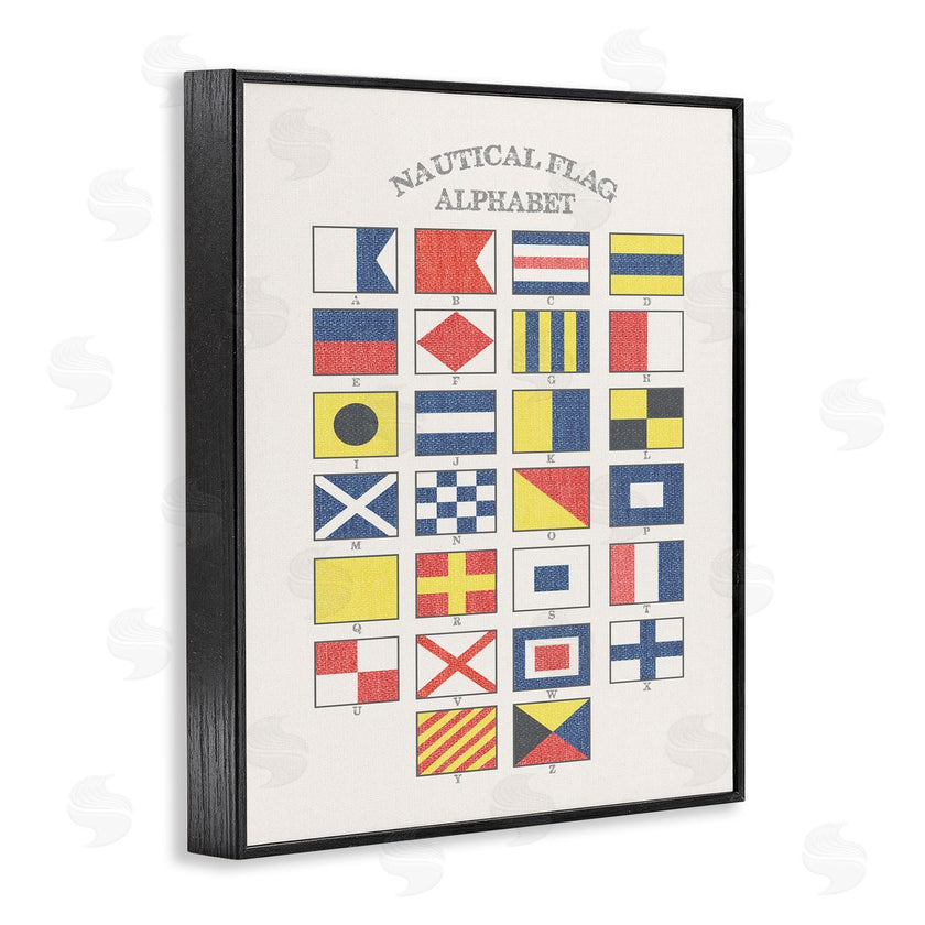 Stupell Studio | Nautical Flag Alphabet