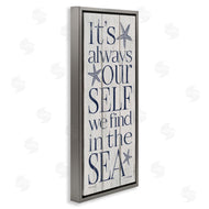 Stephanie Workman Marrott | Find Self In Sea Phrase