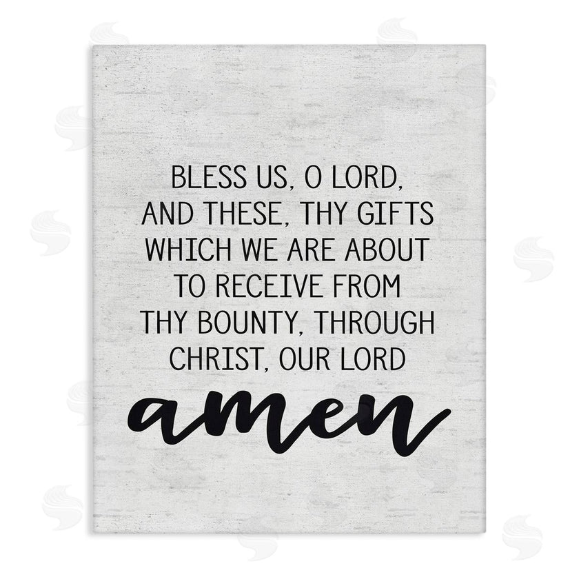 Lettered and Lined | Before Meal Religious Prayer