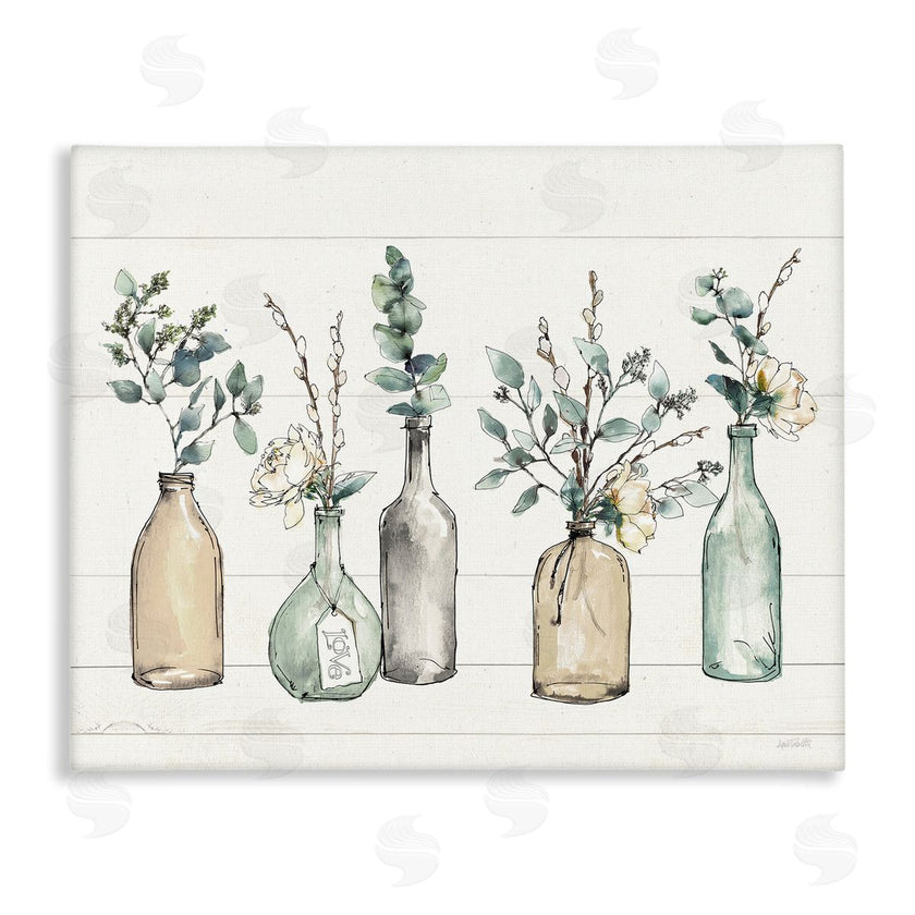 Anne Tavoletti | Bottles And Plants Vases