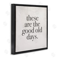 Stupell Studio | Good Old Days Family Design