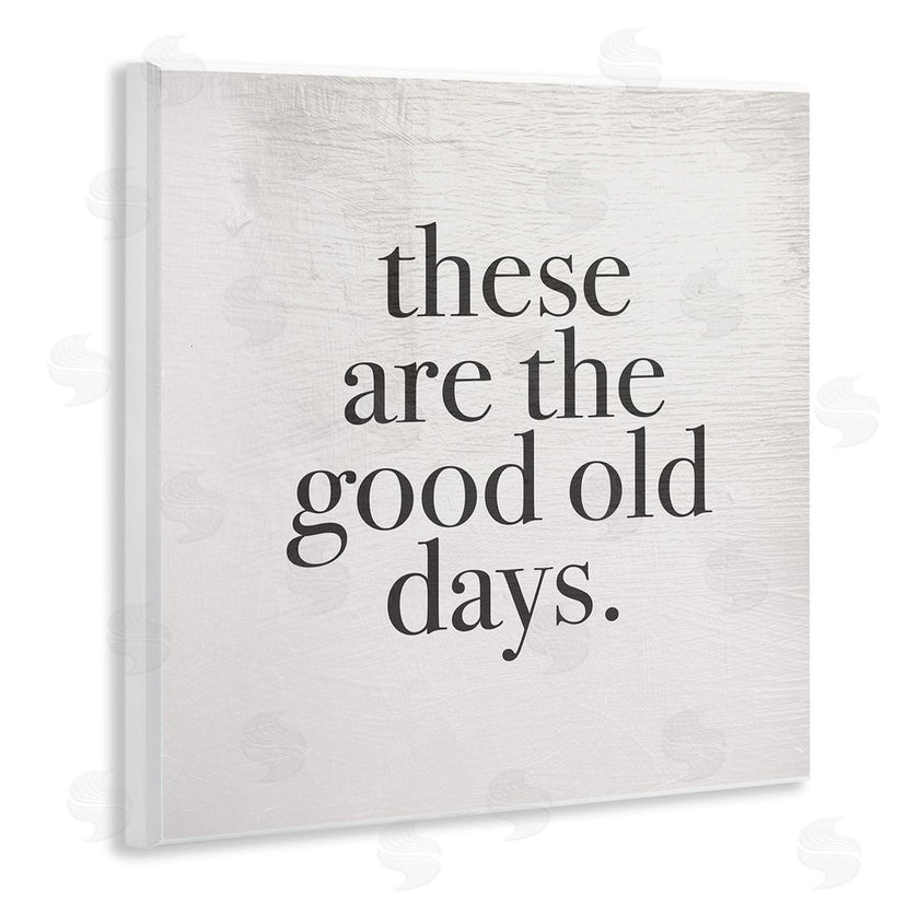 Stupell Studio | Good Old Days Family Design