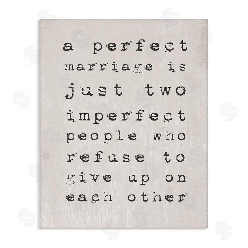 Stupell Studio | A Perfect Marriage Inspirational