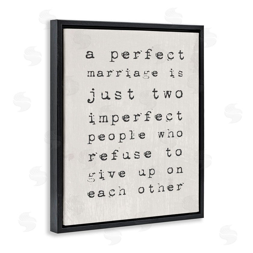 Stupell Studio | A Perfect Marriage Inspirational