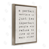 Stupell Studio | A Perfect Marriage Inspirational