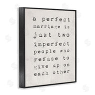 Stupell Studio | A Perfect Marriage Inspirational